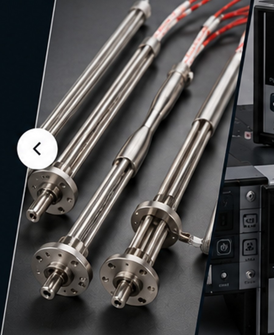 Industrial immersion and tubular heaters