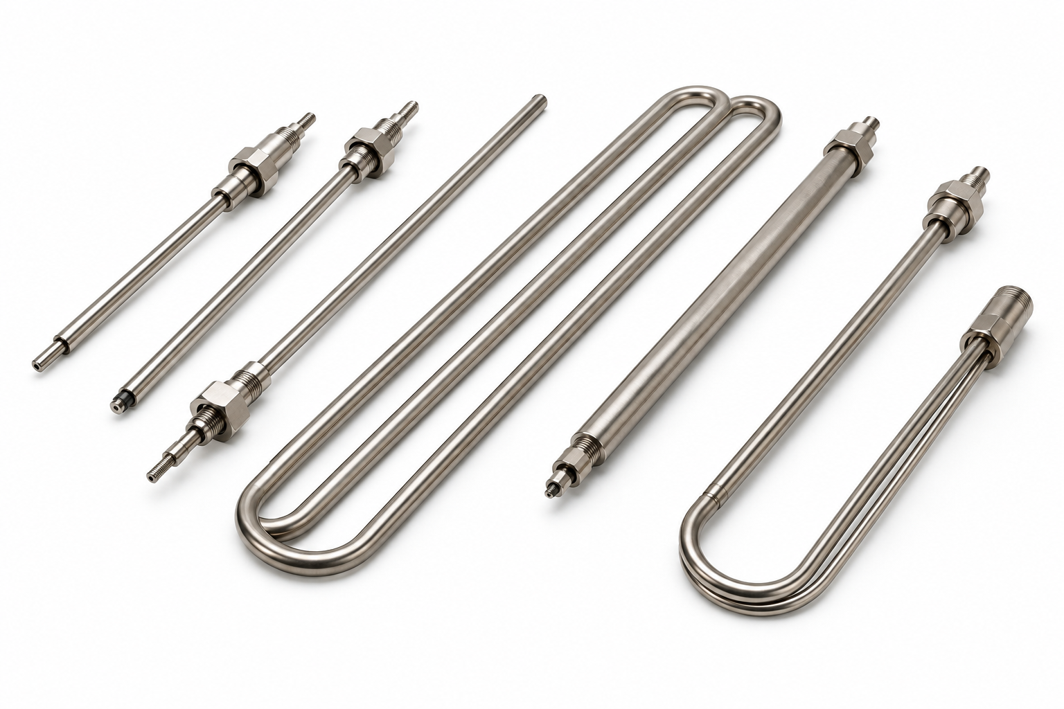 Industrial heating elements and cartridge heaters
